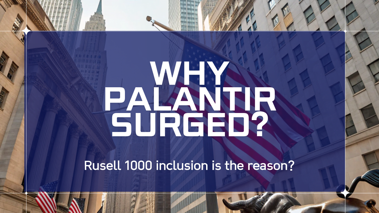 Palantir (PLTR) Stock Plunges 9.38% - Russell 1000 Index Addition Triggers Fund Rebalancing